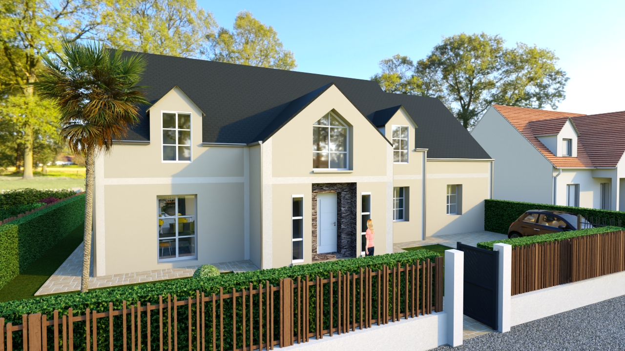 maison à construire en vente à Bezu La Foret