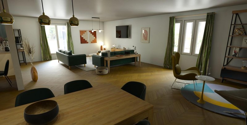 Vente T6 155 m² à Lyon-3eme-Arrondissement 660 000 € - Photo 2