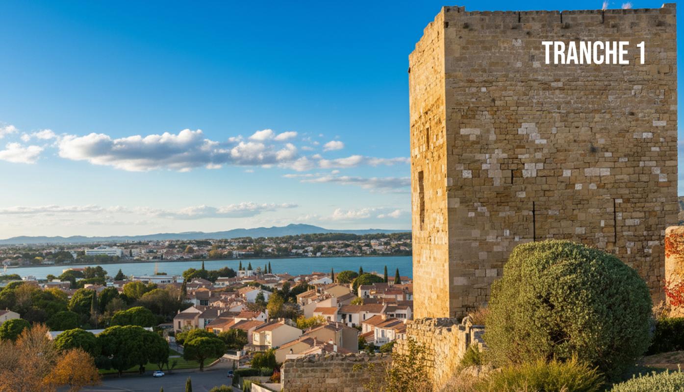 Terrains à bâtir à FOS SUR MER, LE PRE DE CYPRIANE Tranche 1. 470m2