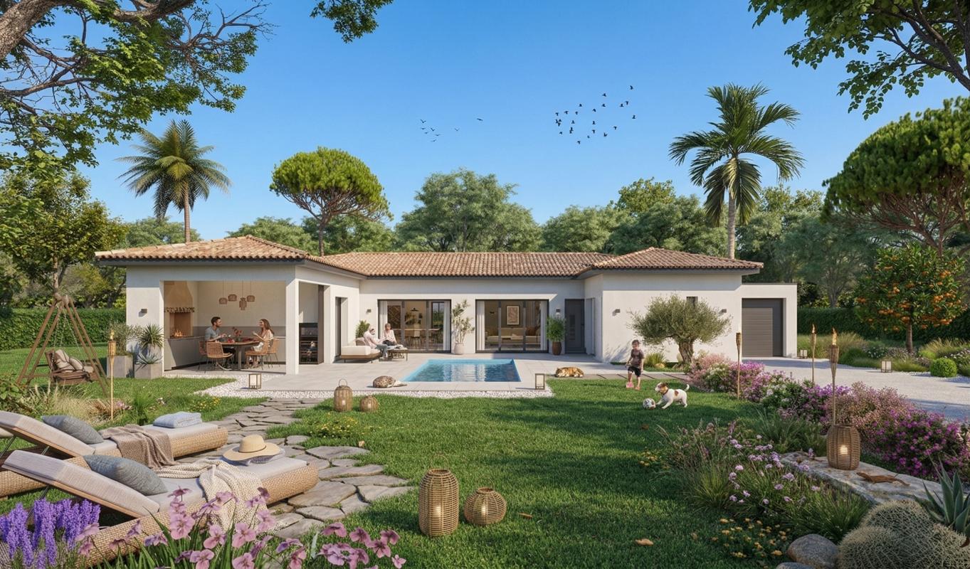 Maison neuve à construire à Sérignan Plage – À quelques pas de la Méditerranée