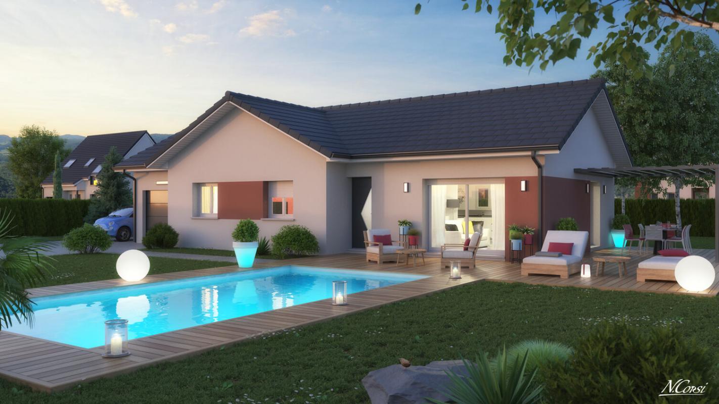 Maison de plein peid 100/120m²