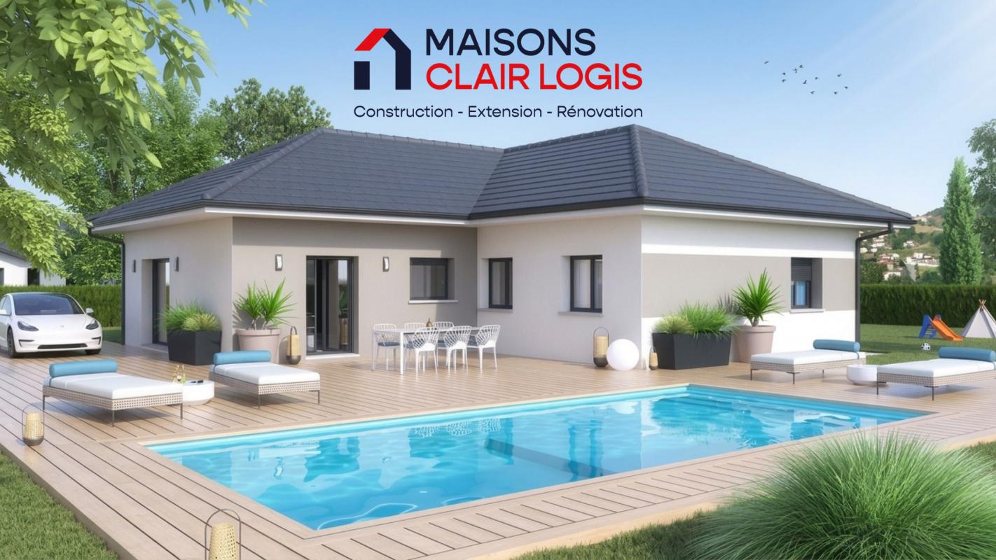 Maison de plain-pied avec terrain à St Genix Les Villages – 85 m² – 3 chambres