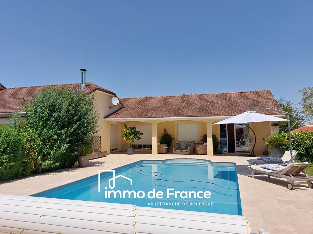 Maison T5/6 , 212m² habitables sous sol avec garage, terrain et piscine