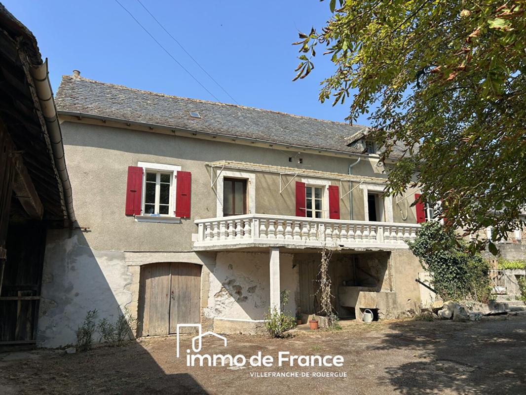 Corps de ferme Sanvensa maison 5 pièces 130 m², grange et hangar sur 6220 m² de terrain plat