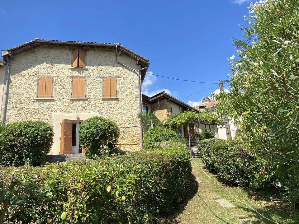 Cazaubon  Ensemble immobilier rare : deux maisons de caractère - Photo 2