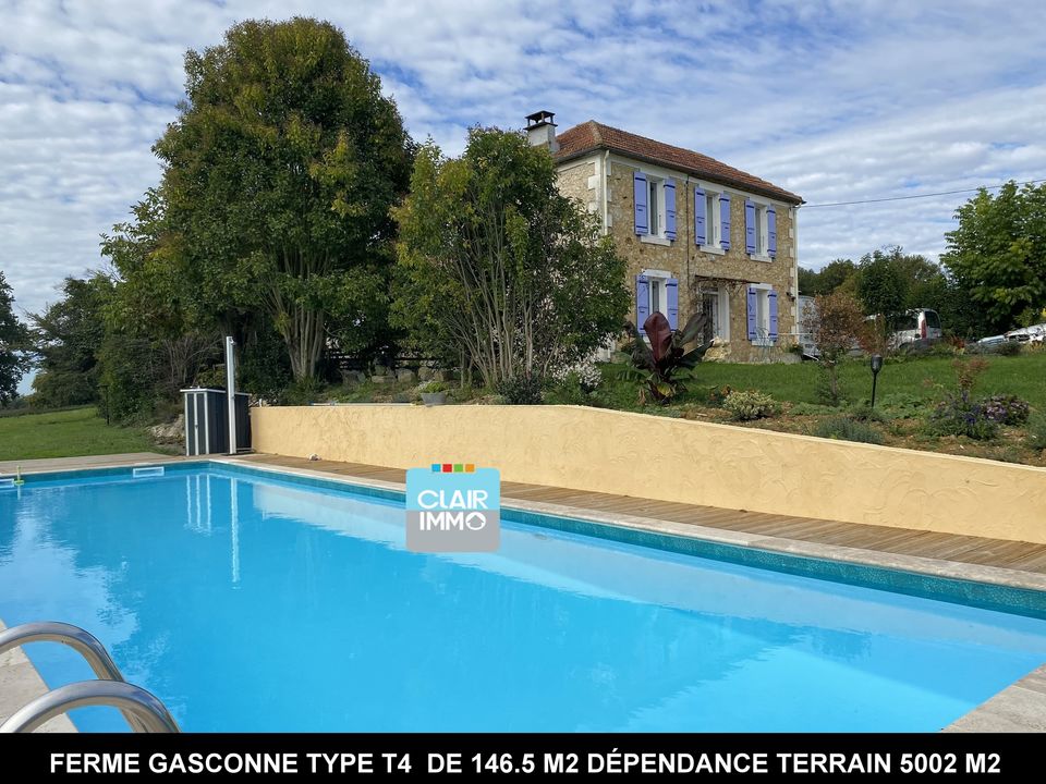 Maison à vendre, 7 pièces, 146 m², Gondrin