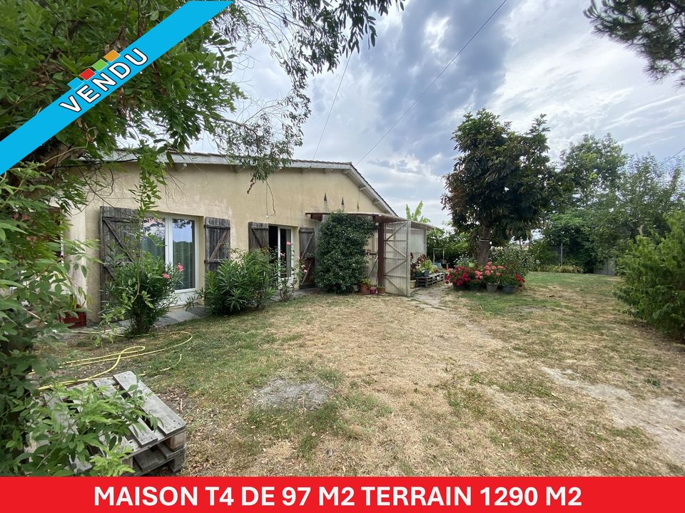 Maison à vendre, 5 pièces, 97 m², Parleboscq