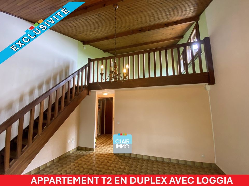 APPARTEMENT T2 EN DUPLEX AVEC LOGGIA