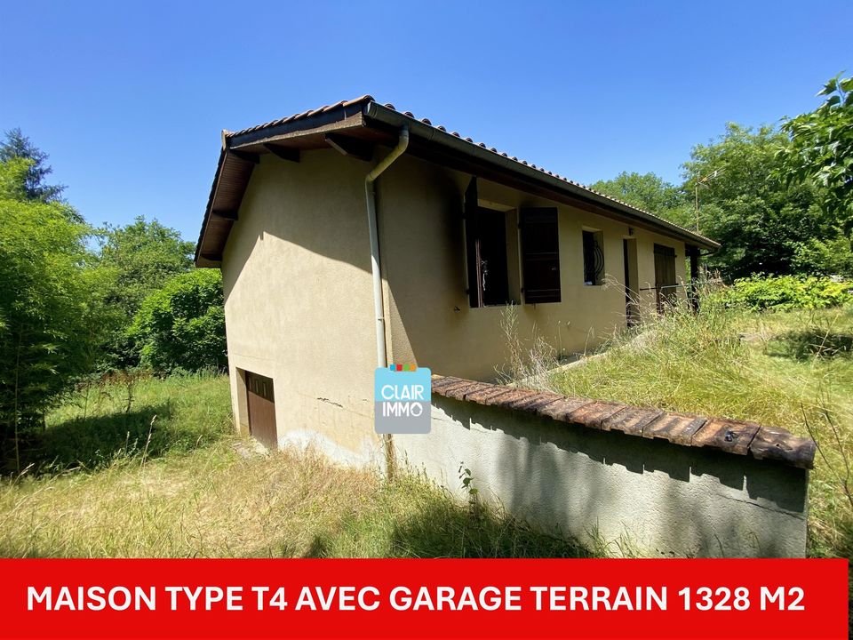 Maison à vendre, 4 pièces, 90 m², Cazaubon