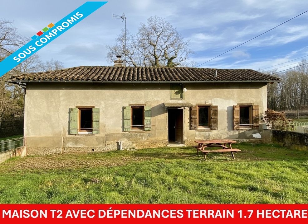 Maison à vendre, 2 pièces, 49 m², Parleboscq