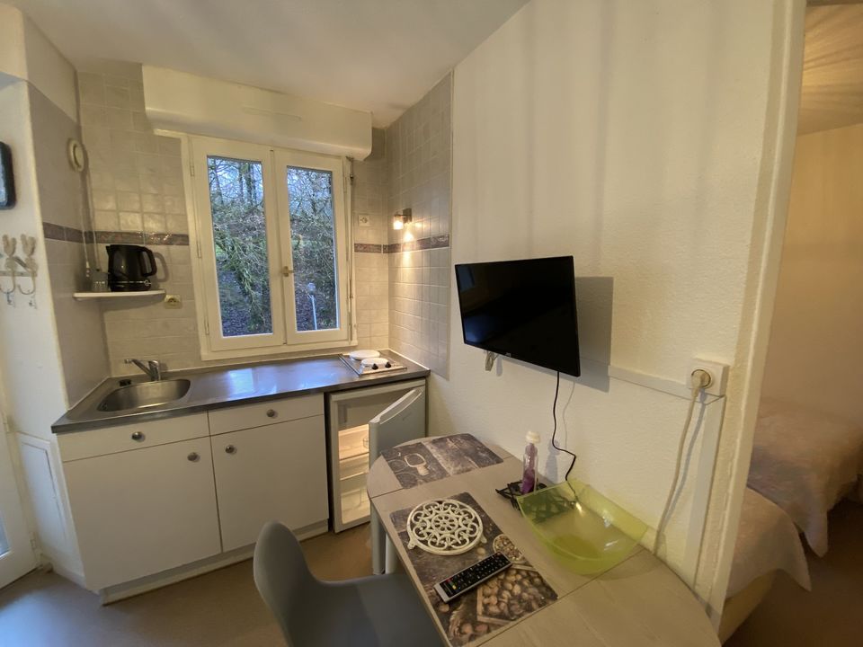 Appartement T2 meublé 24 m²  Terrasse Sud-Ouest  Vue Forêt - Photo 2