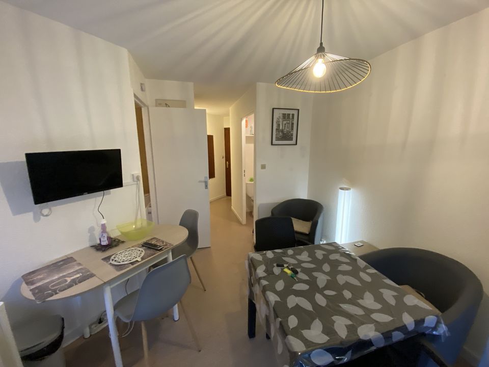 Appartement T2 meublé 24 m²  Terrasse Sud-Ouest  Vue Forêt - Photo 3