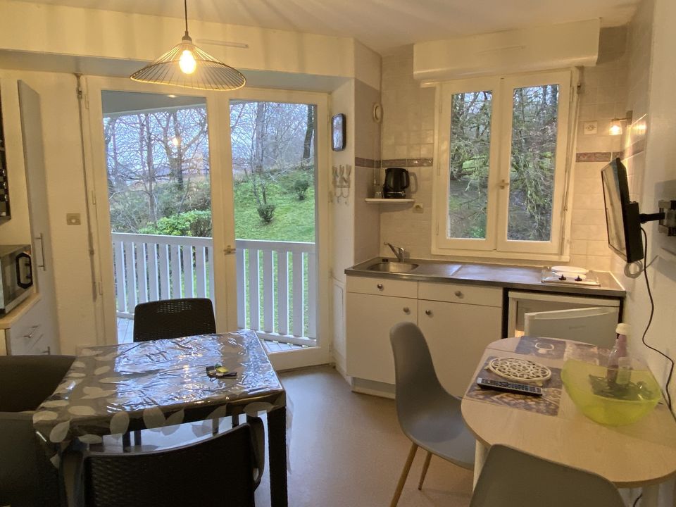 Appartement T2 meublé 24 m²  Terrasse Sud-Ouest  Vue Forêt - Photo 4