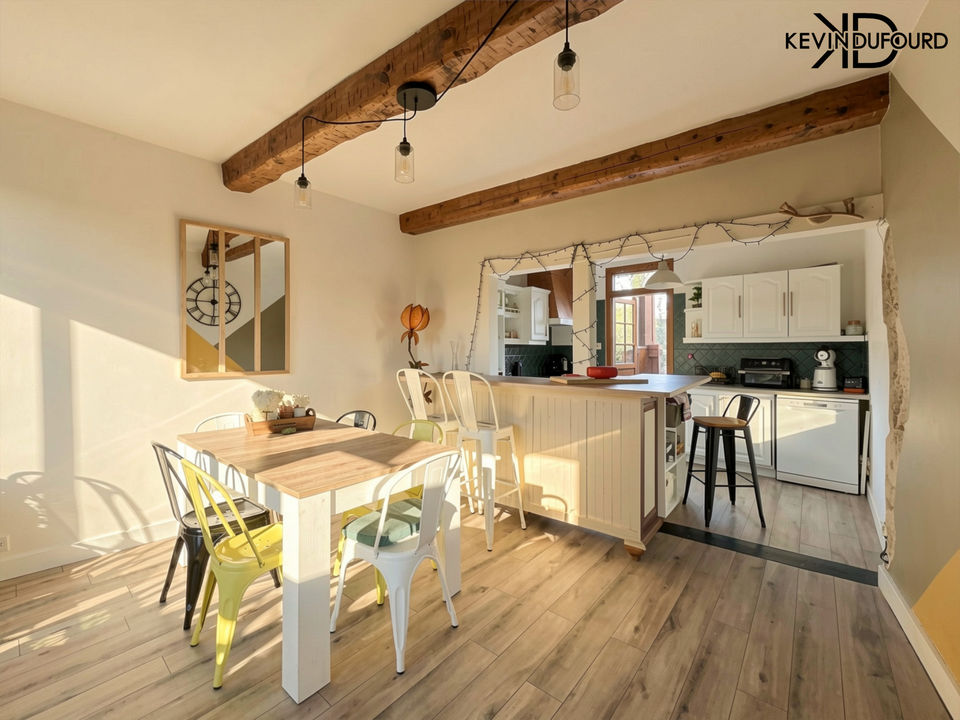 Maison de village de 90 m² avec jardin et caves à LABEGUDE - Photo 2