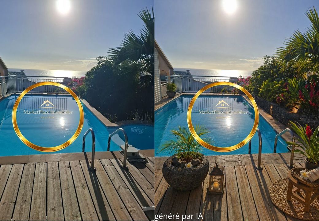 grande villa vue mer st Gilles- les- Bains - Photo 2