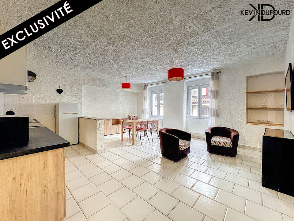 Appartement à vendre, 2 pièces, 55 m², Aubenas