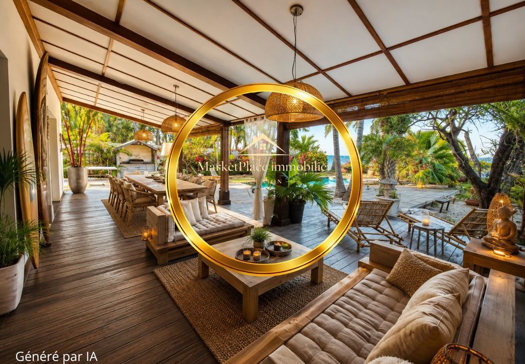 Villa d'exception les pieds dans l'eau la saline les bains - Photo 5