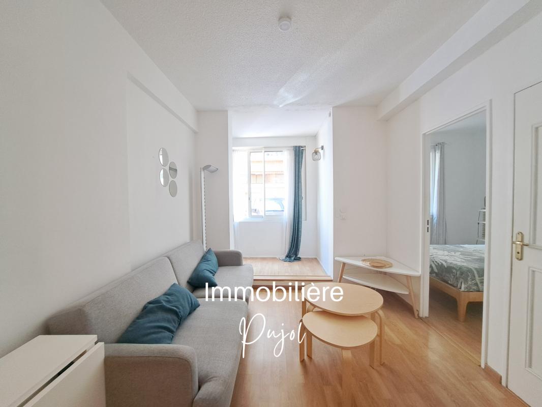 Nice Centre/Grosso - T1/2 meublé avec Loggia dans résidence sécurisée