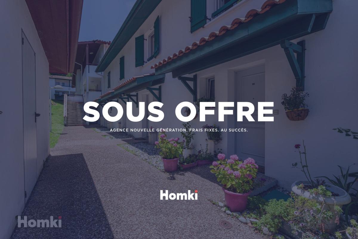 Appartement et jardinet T3 de 61 m2 à Lahonce 64990