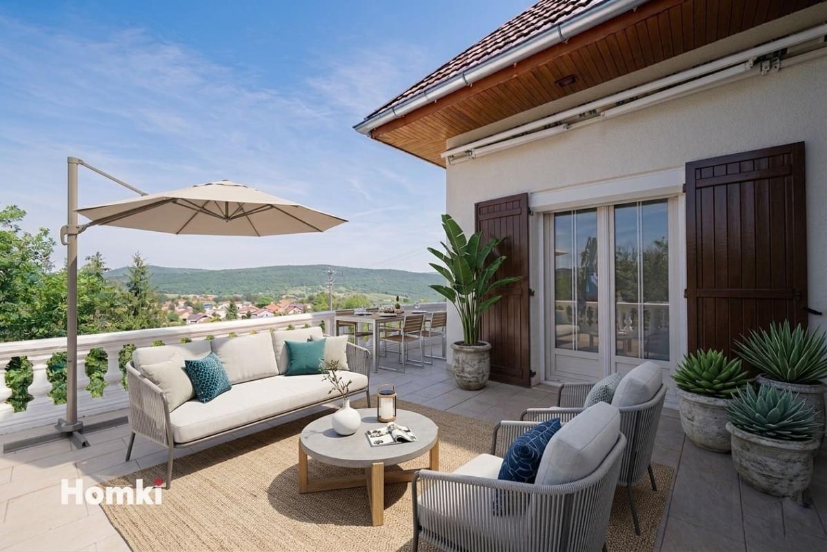 Maison d'architecte de 186 m²– Vue Panoramique d'Exception – SAMOGNAT 01580