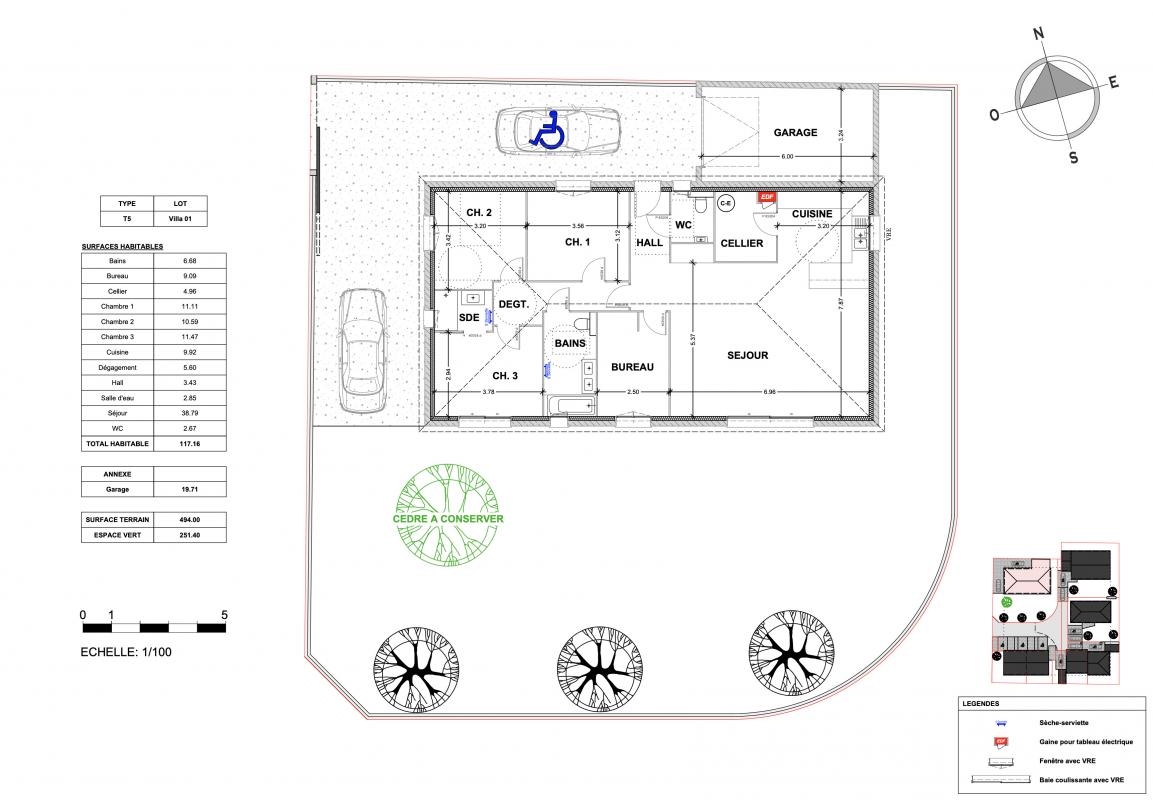 Villa de 117m2 Avec Terrain Spacieux