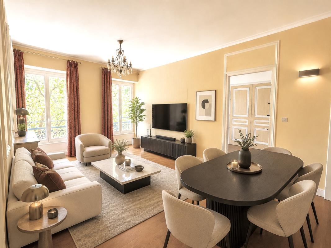 Appartement à vendre, 3 pièces, 57 m², Lyon 6eme Arrondissement