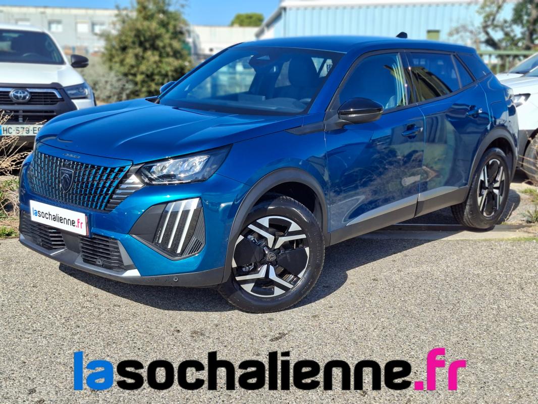 Peugeot 2008 Hybrid 145 ch e-DCS6 Allure +cl&eacute; mains-libres+ camera av et ar + regul adaptif+ surveillance angles morts+ chargeur ind