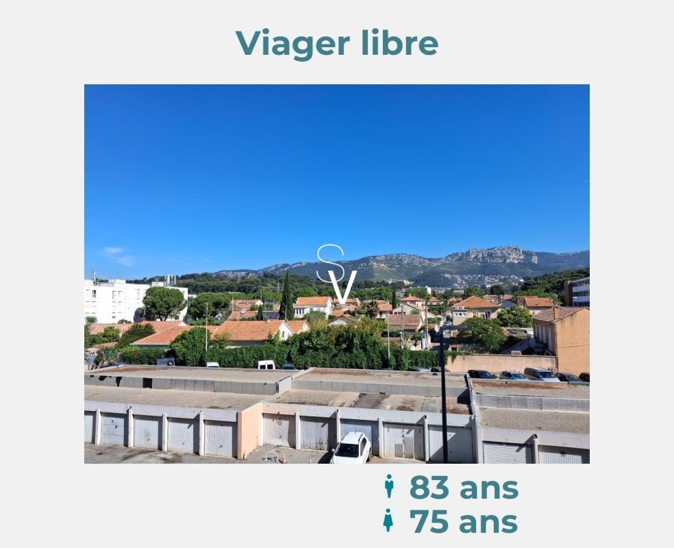 Viager libre - Appartement T4 de 68 m2 avec garage fermé