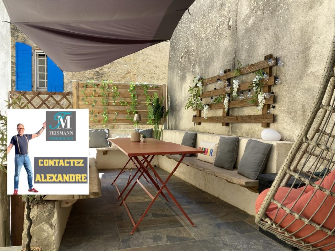 Maison 2 chambres, terrasse 15 m²