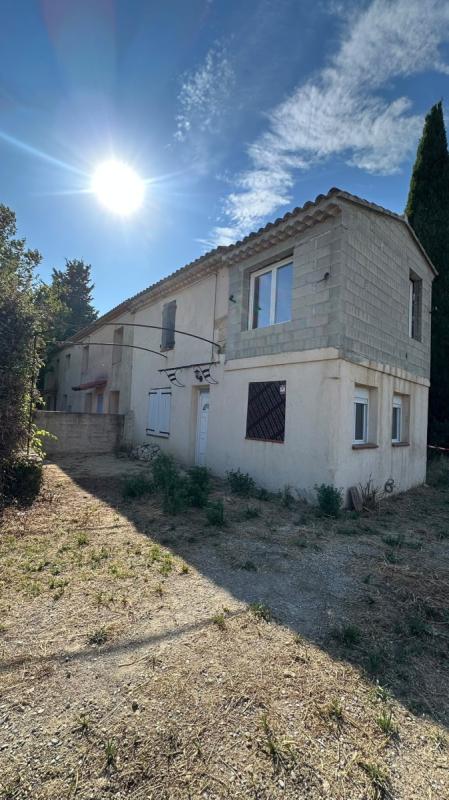 Maison T2 + cour 40 m² à terminer en campagne