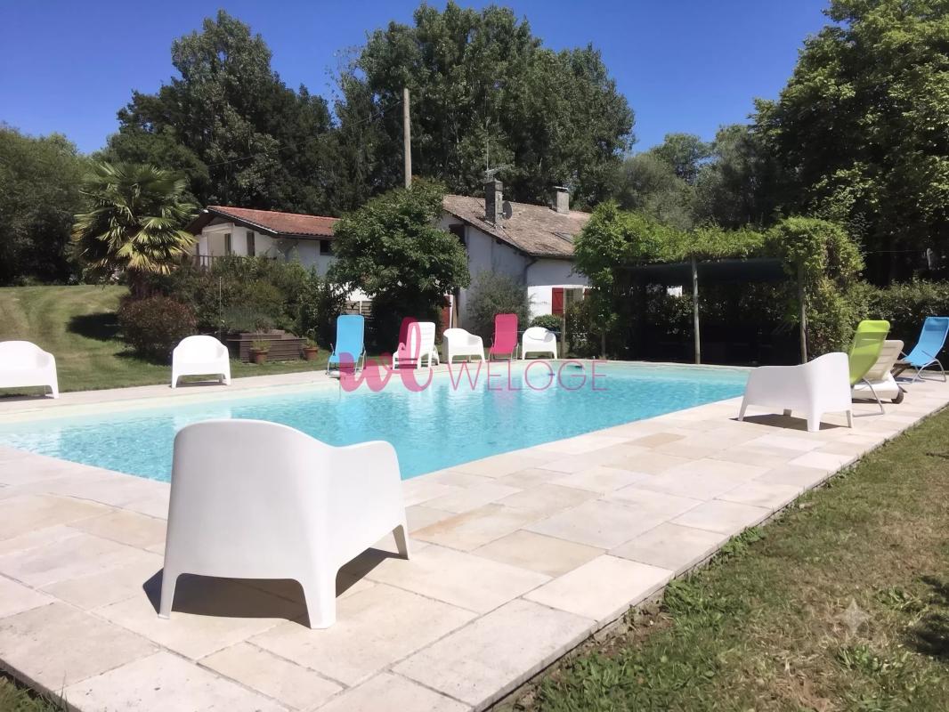 JOSSE – Le Bergeron, propriété d'exception à vendre en bord d'Adour – 670 000 € FAI