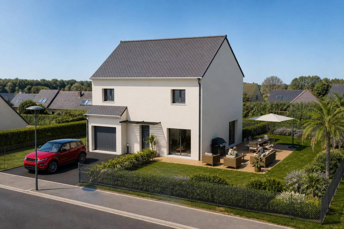 Maison contemporaine 112m² - 4 chambres