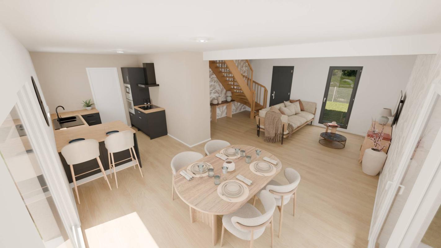 Maison contemporaine 112m² - 4 chambres