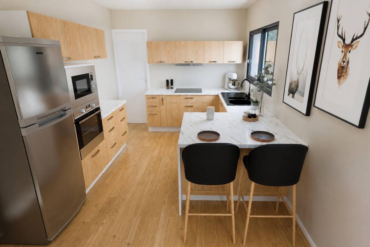 Maison 5 chambres - 125 m²