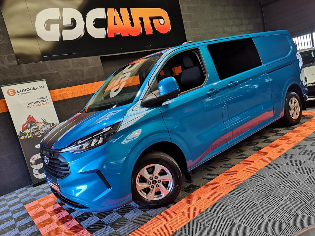 Ford Transit Custom 2.0 TDCI 170ch BVA8 Cabine approfondie