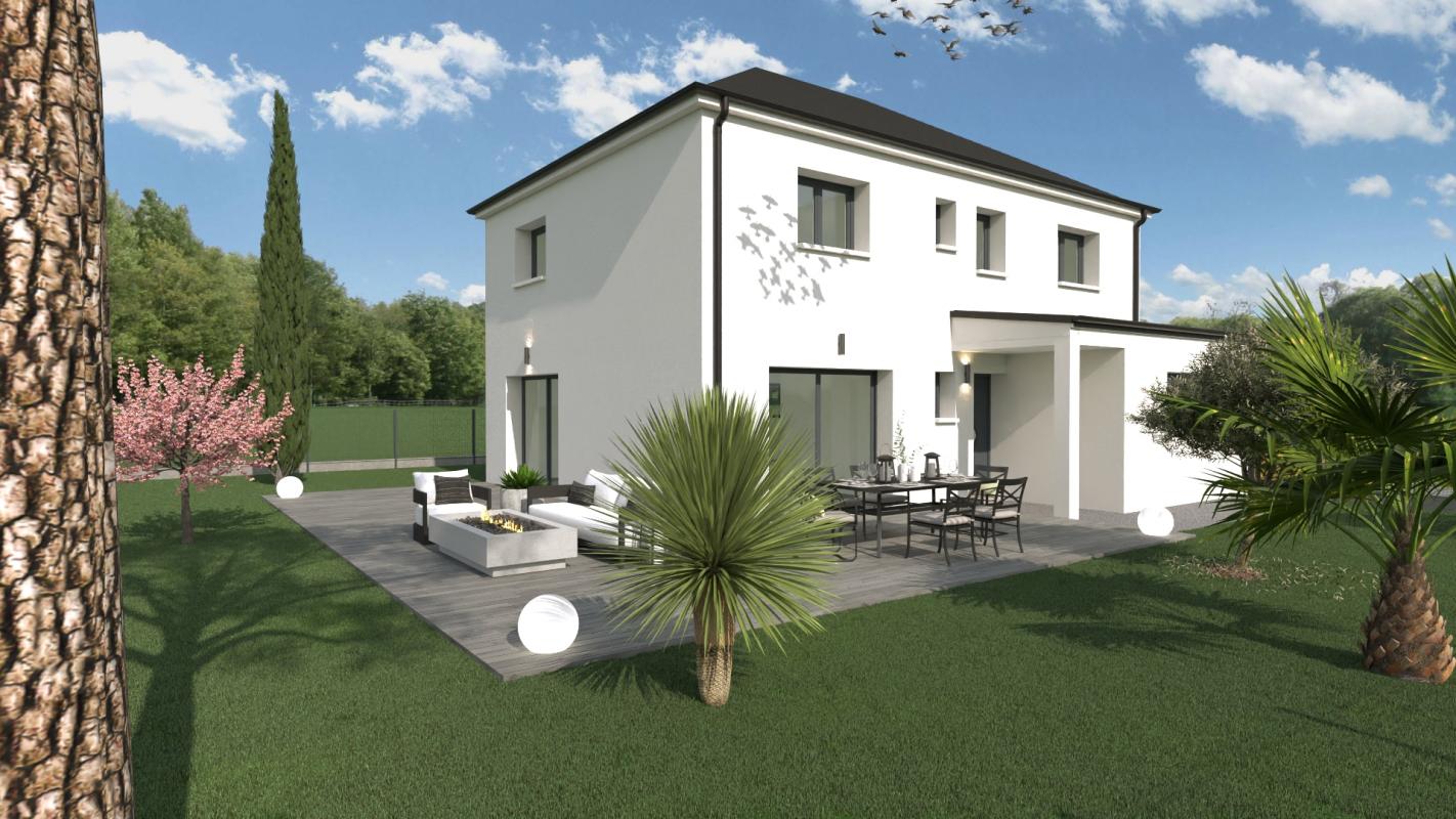MAISON DE 4 CHAMBRES GARAGE 24m² RE2020