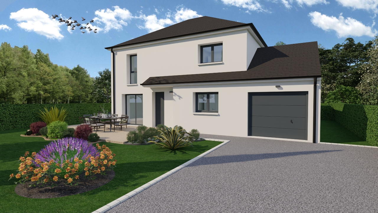 MAISON DE 4 CHAMBRES GARAGE RE2020