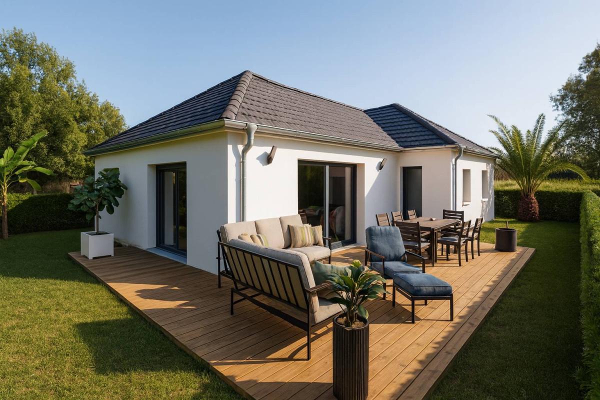 MAISON PP 3 CHAMBRES AVEC GARAGE