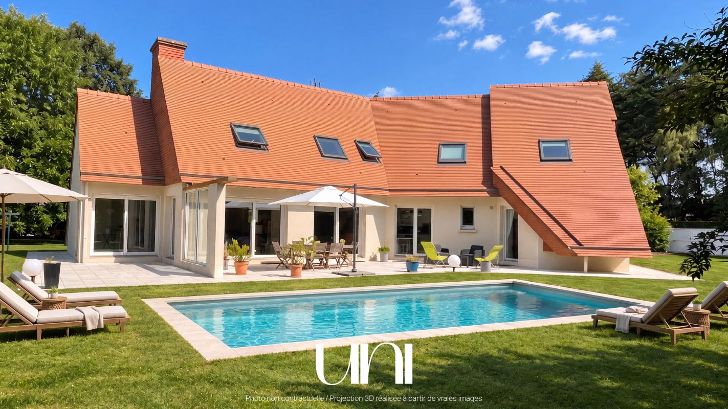 Maison 6 pièces de 295 m2 sur terrain de 3018 m2- MATHIEU