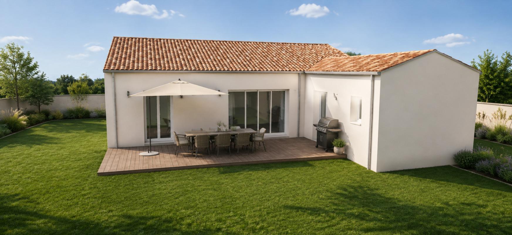 Courçon – Projet maison 103 m² + terrain 219 m²