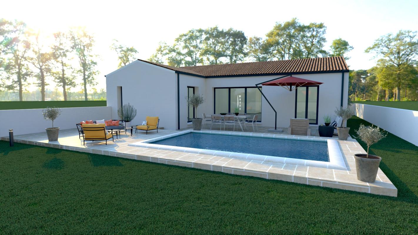 TERRAIN + MAISON DE 100m² À BOUHET