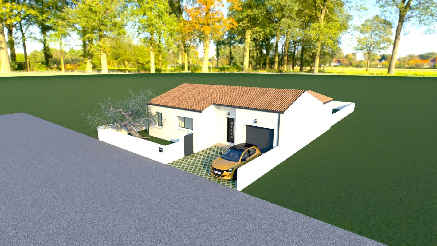 TERRAIN + MAISON DE 100m² À ANAIS