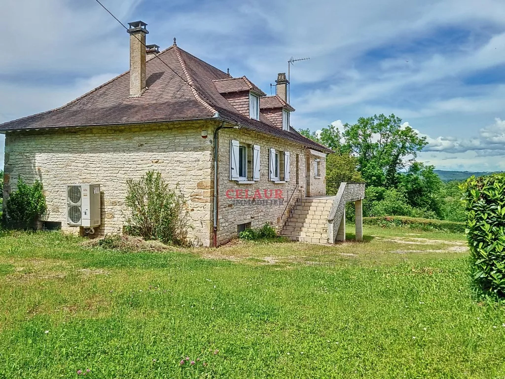 Villa en pierres sèches avec vue panoramique