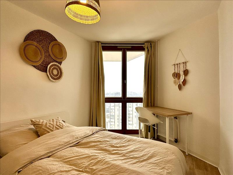Chambre meublé en colocation - 10,10 m2 au 17ième étage - Photo 2