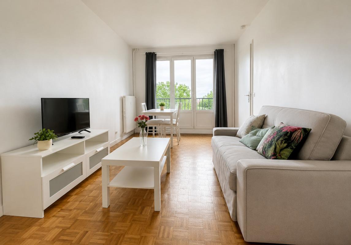 Appartement meublé - 4ème étage - 26 m² - 1 pièce - Photo 2
