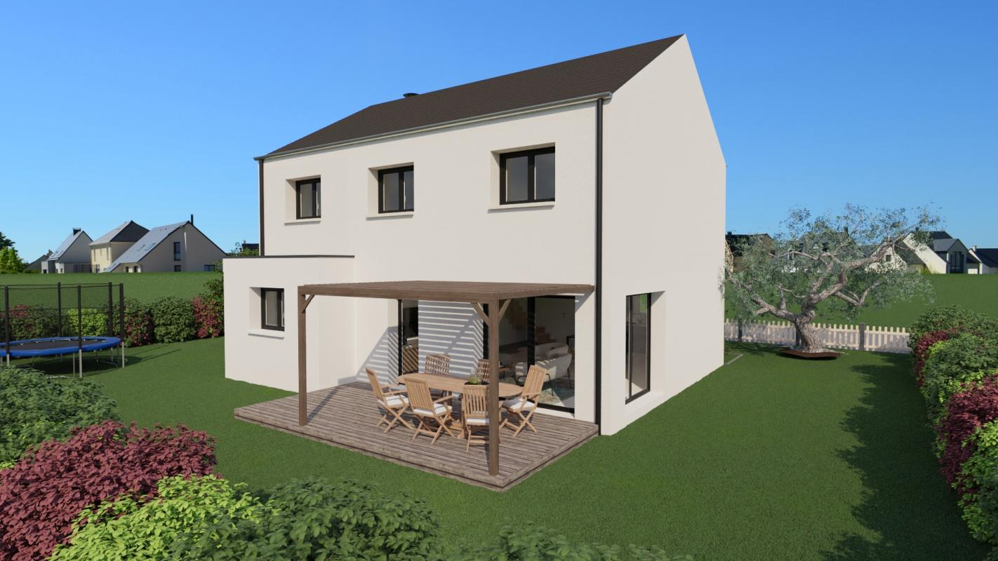 ST MALO MAISON RECENTE DE 115.84 M² HABITABLES AVEC CHAMBRE AU REZ DE CHAUSSEE KH