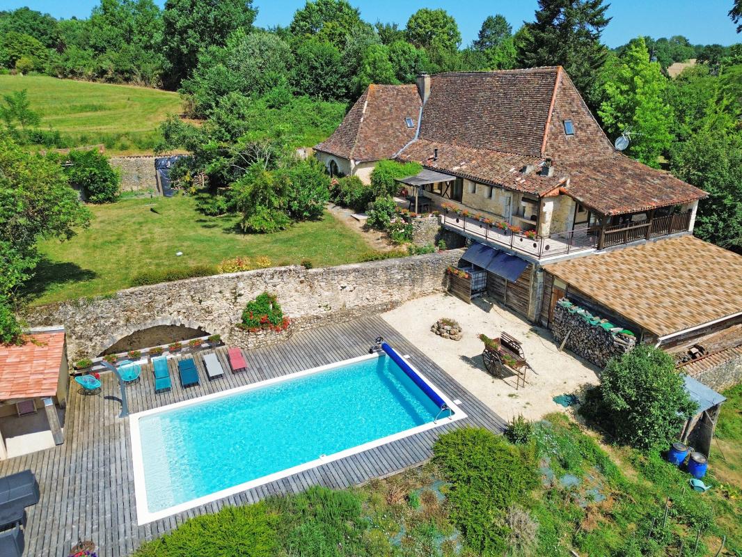 Maison et gite avec vue imprenable