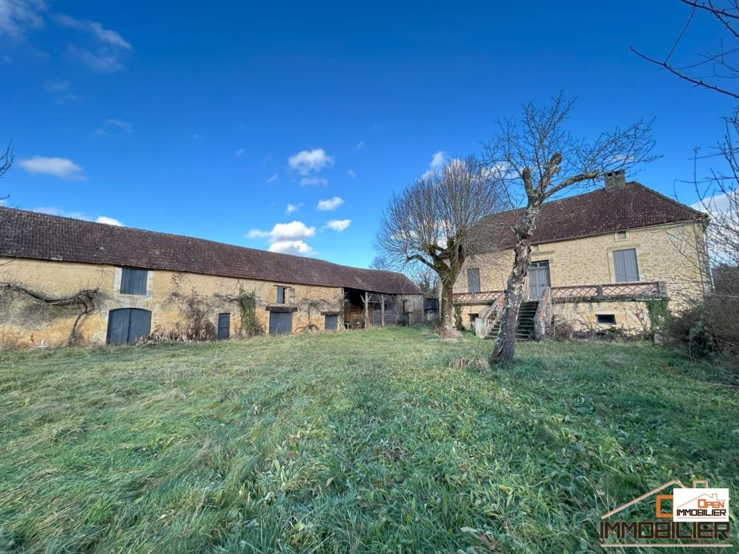 Maison en pierre 101m²-Grange-Terrain 20 430m²