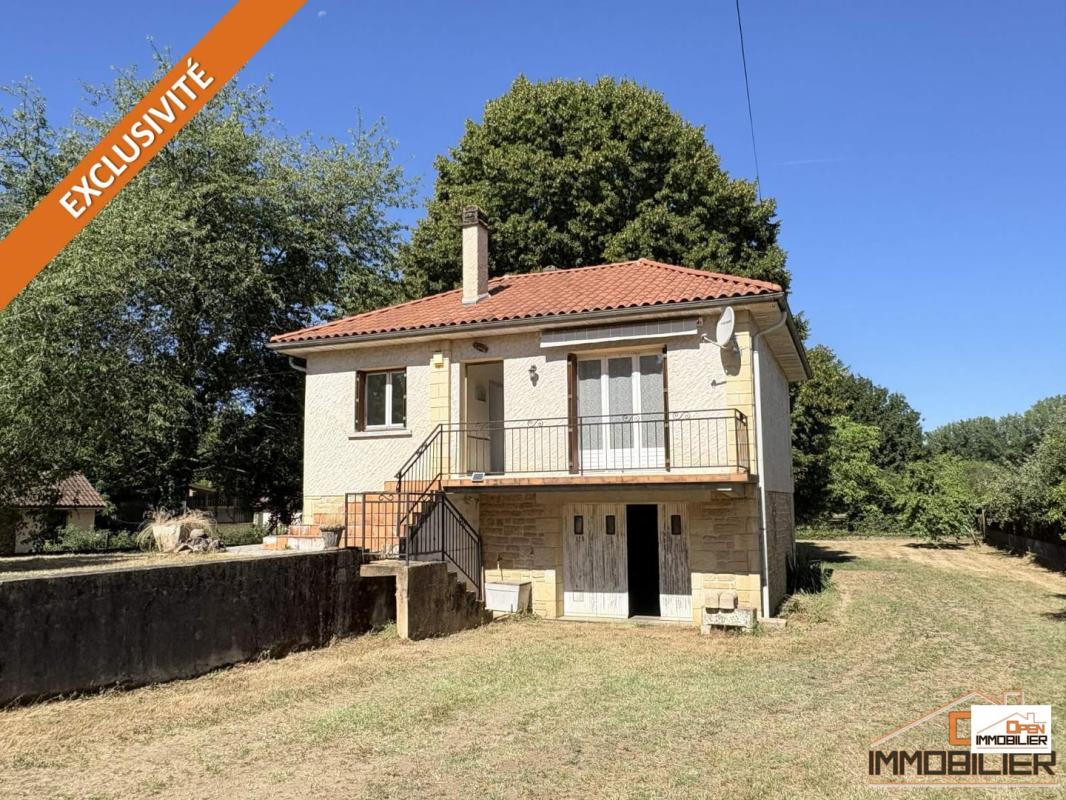 Maison 57m² - Sous-sol total -Terrain 1 460m²
