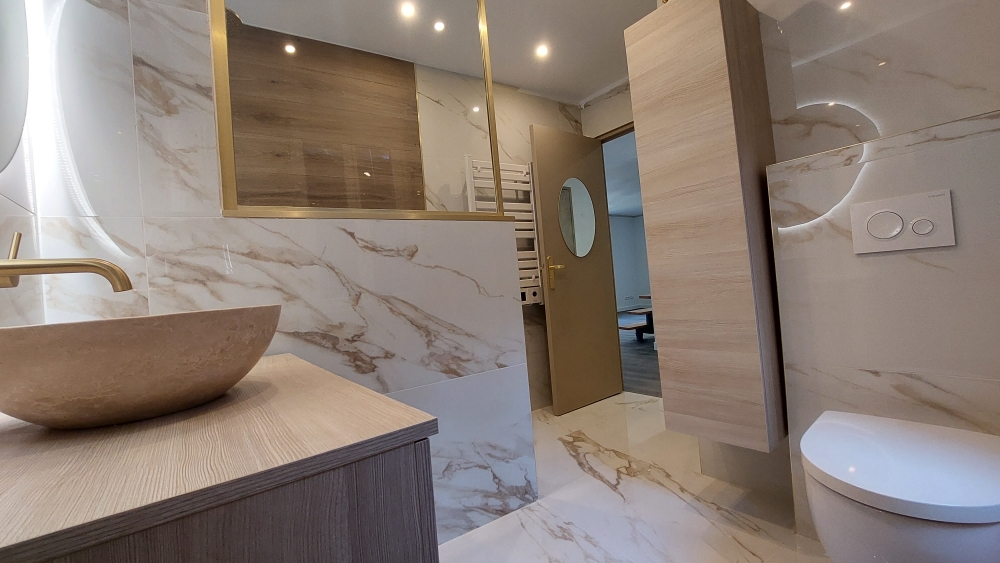 Appartement Duplex à Saint Hippolyte F3 de 89 m2, avec terrain au bord du Dessoubre - Photo 4